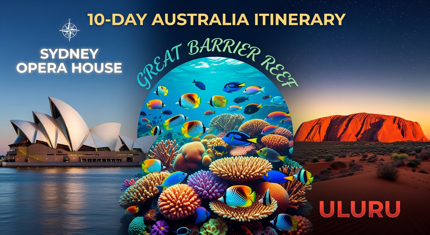 10-Day Australia Itinerary: Sydney, Reef & Uluru 2026