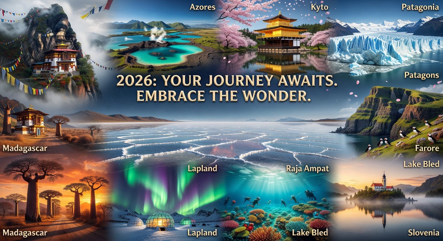 10 Dream Destinations for 2026: Gems & Bucket-List Spots