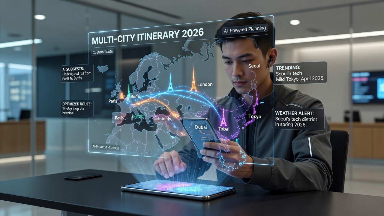 2026 City Guide Apps: Top Picks for Custom Multi-City Itineraries
