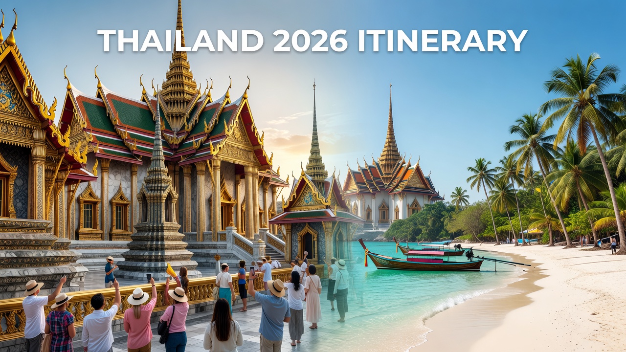 7-Day Thailand Itinerary 2026: Bangkok to Phuket Guide