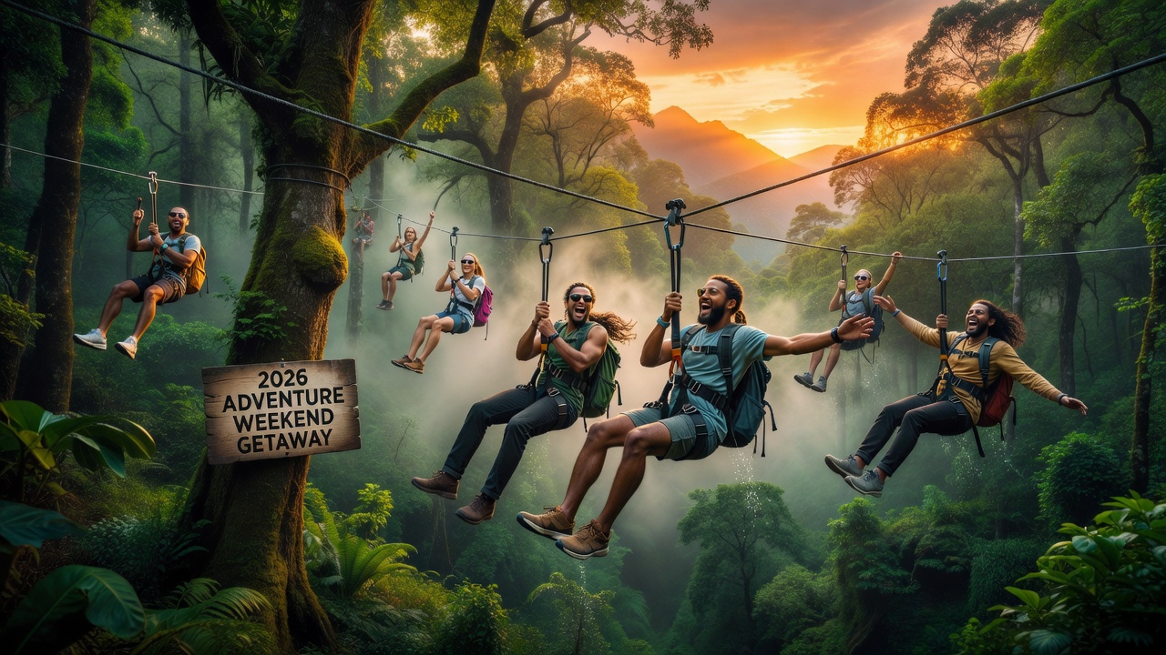Adventure Weekend Getaways 2026: Thrilling Short Trips