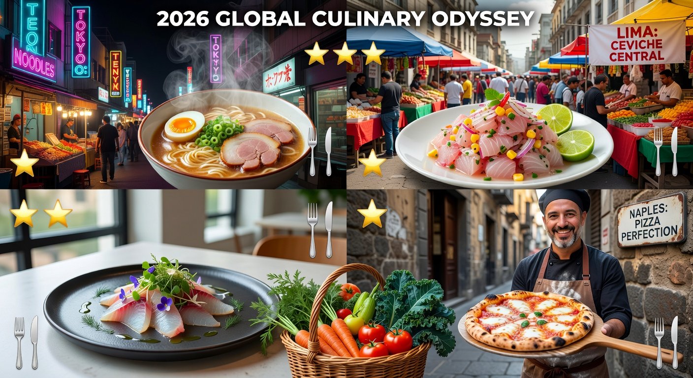 Best Foodie Spots 2026: Top Destinations