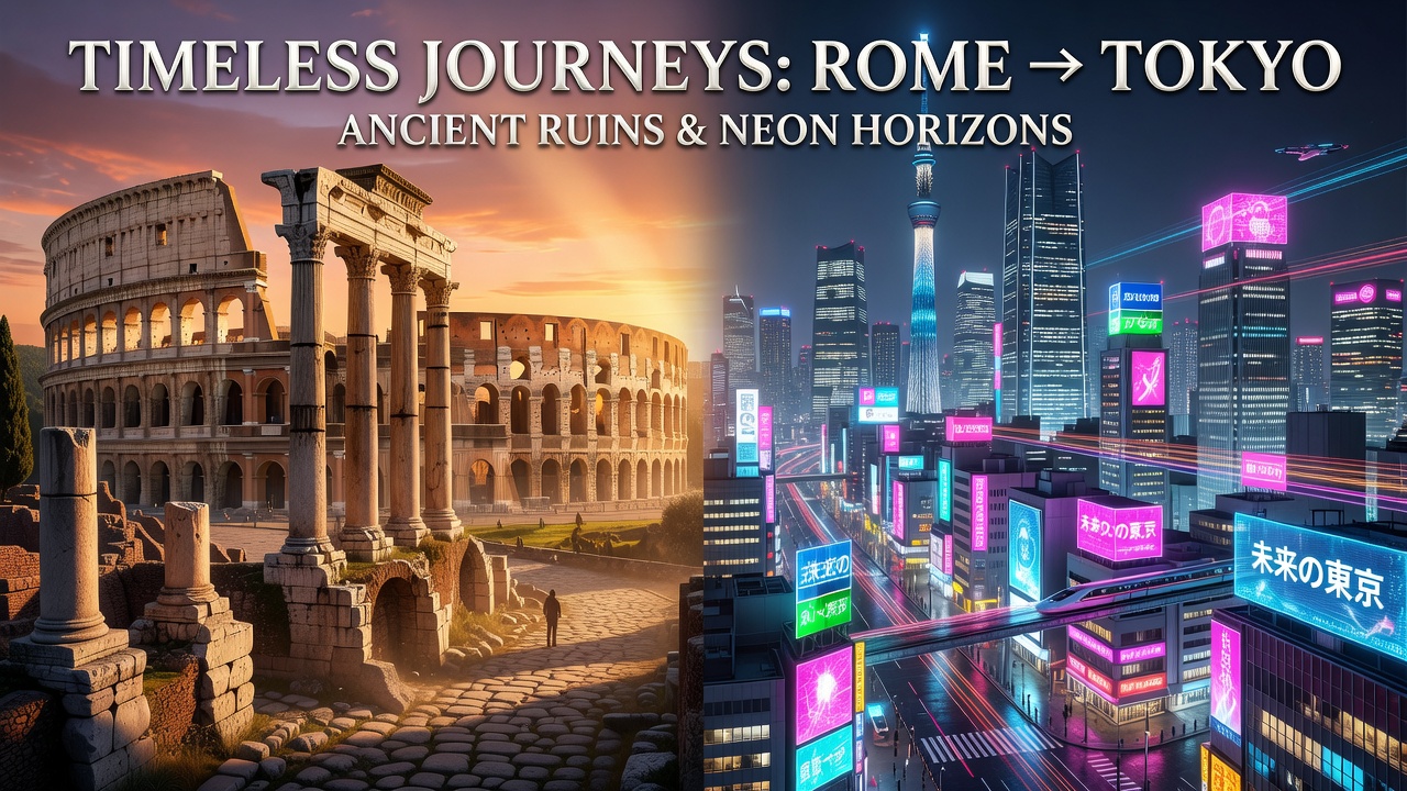 Historical vs Modern Dream Destinations Sparking 2026 Wanderlust