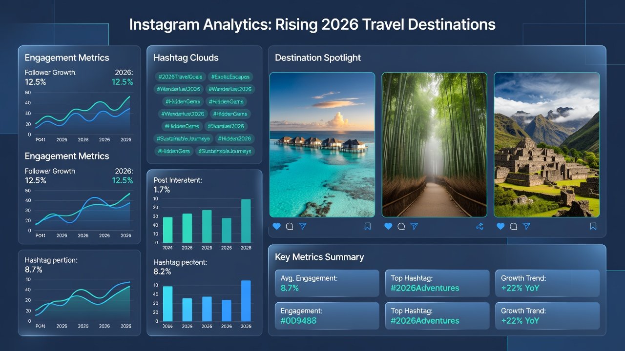 Instagram Analytics: Spot 2026 Best Places to Visit Early