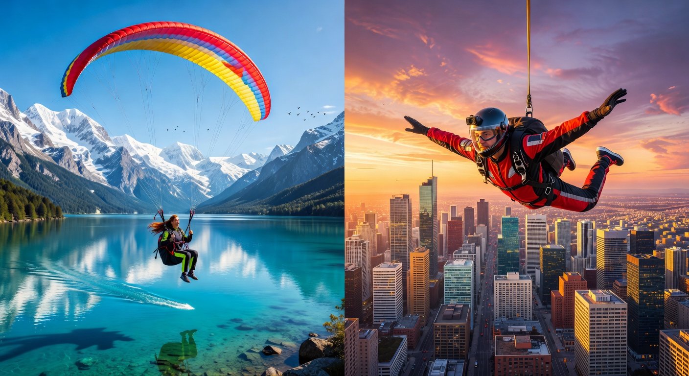 Paragliding vs Skydiving: Extreme Sports Showdown 2026
