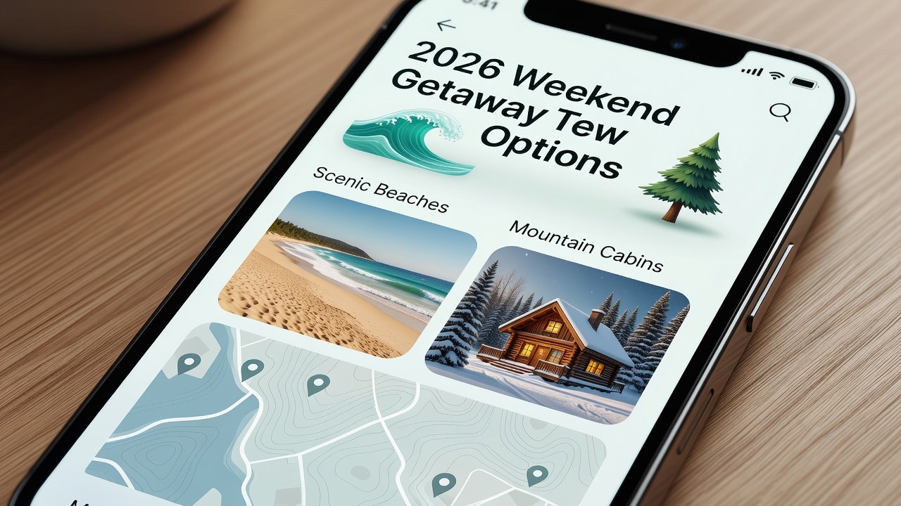 Top Apps for Seamless 2026 Weekend Getaways Planning