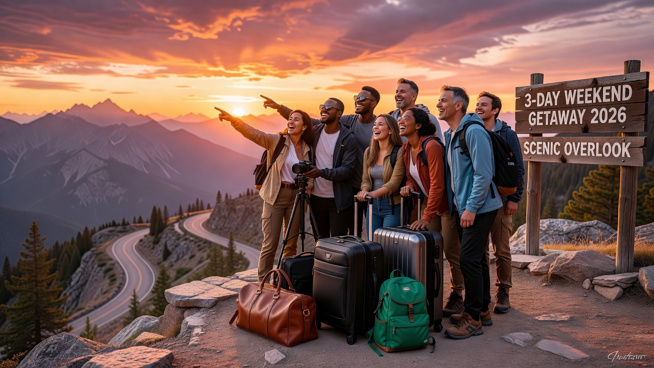 Weekend Trip Itineraries 2026: 3-Day Getaway Guides